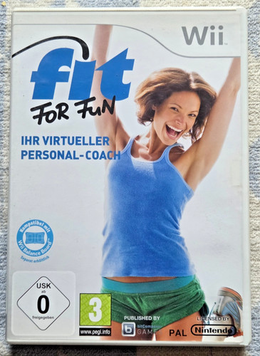 Fit for fun nintendo wii - fit,