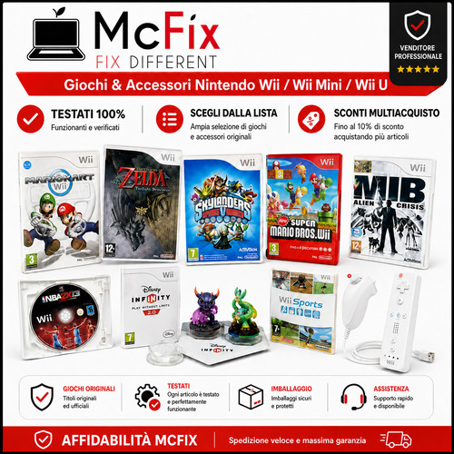 Nintendo wii giochi ed - wii,