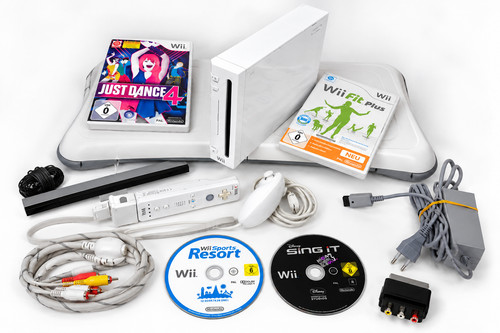 Console nintendo wii bianca - console,